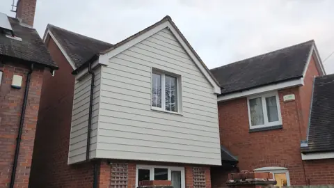 Pale cladding on a front gable — CG Cladding Solutions